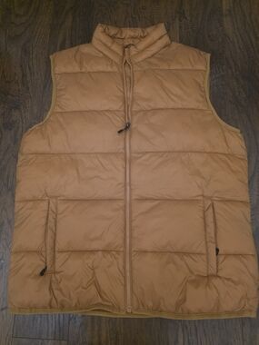 Swiss Tech Tan Quilted Puffer Vest